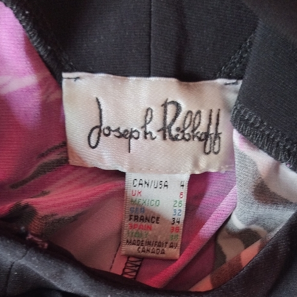 Joseph Ribkoff - Vintage - Top - Pink And Black - Picture 2 of 4